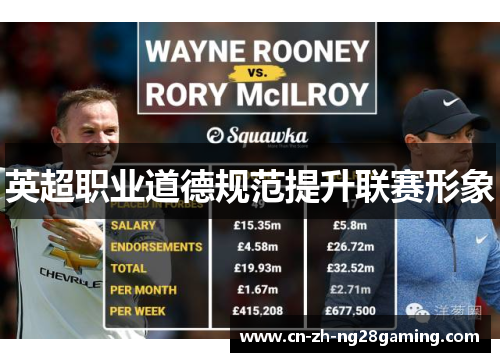 英超职业道德规范提升联赛形象